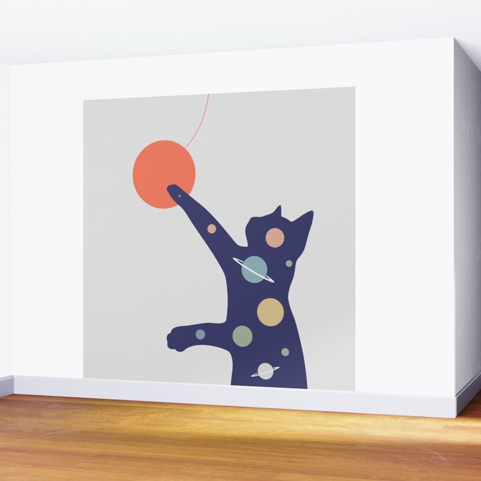 Cat Landscape 50 Wall Mural Gallery Image 2