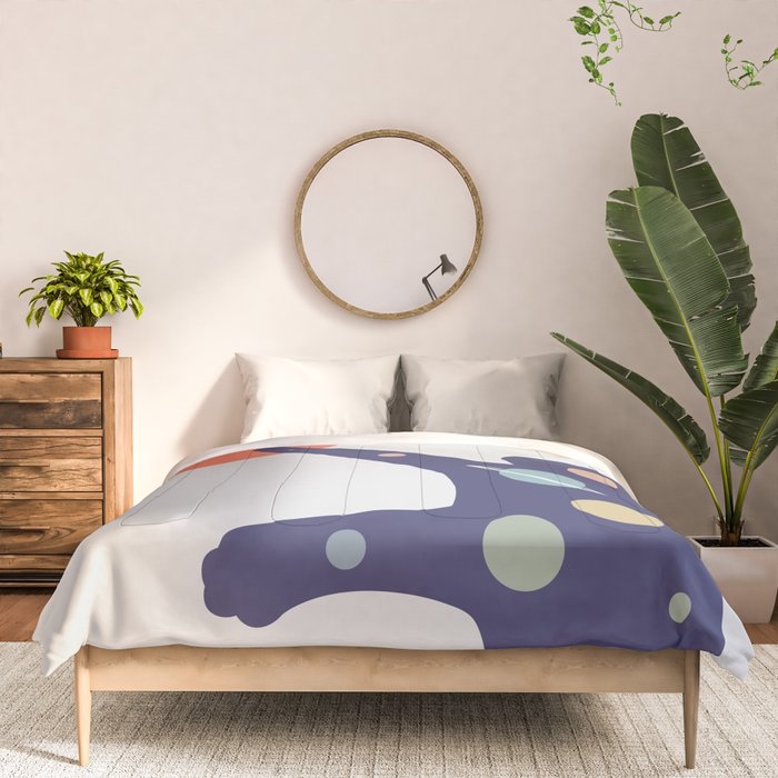 Cat Landscape 50 Comforter Gallery Image 3