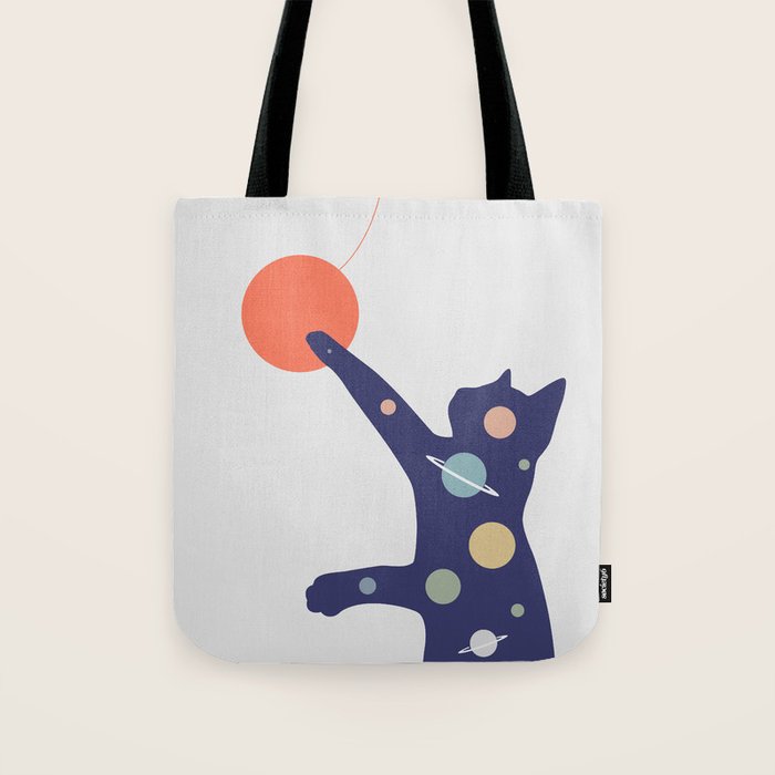 Cat Landscape 50 Tote Bag Gallery Image 1