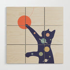 Cat Landscape 50 Wood Wall Art Gallery Image 1