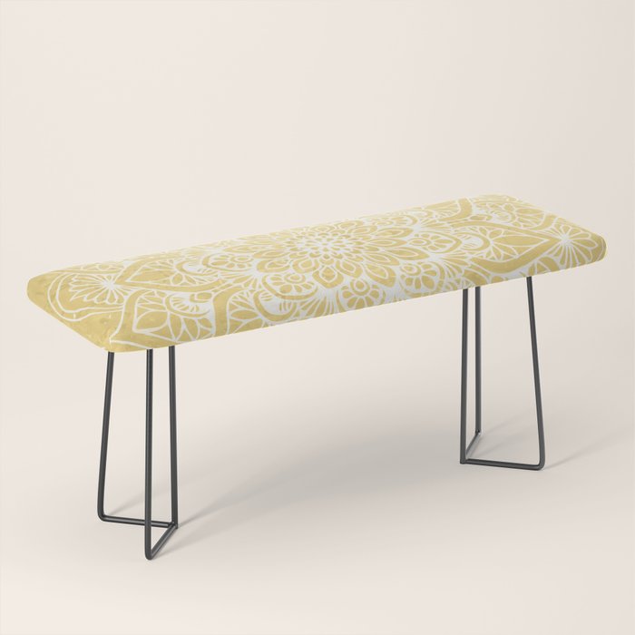 Mandala, Floral, Sun, Wall Art Boho Bench Gallery Image 1