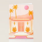 Palm Springs Home â Tangerine Stationery Card Gallery Image 2
