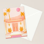 Palm Springs Home â Tangerine Stationery Card Gallery Image 2