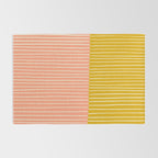 Peach & Tulip Yellow | PATTERN 06: The Retro Edition Rug Gallery Image 2