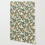 Floral and Birds Vintage Garden Wallpaper Gallery Image 2