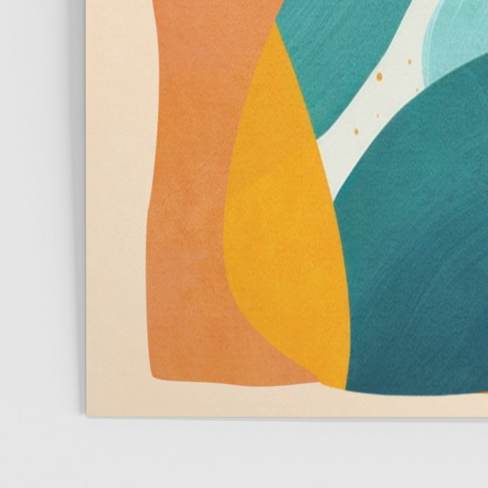 Modern Abstract Vases with Plant 2 Poster Gallery Image 3