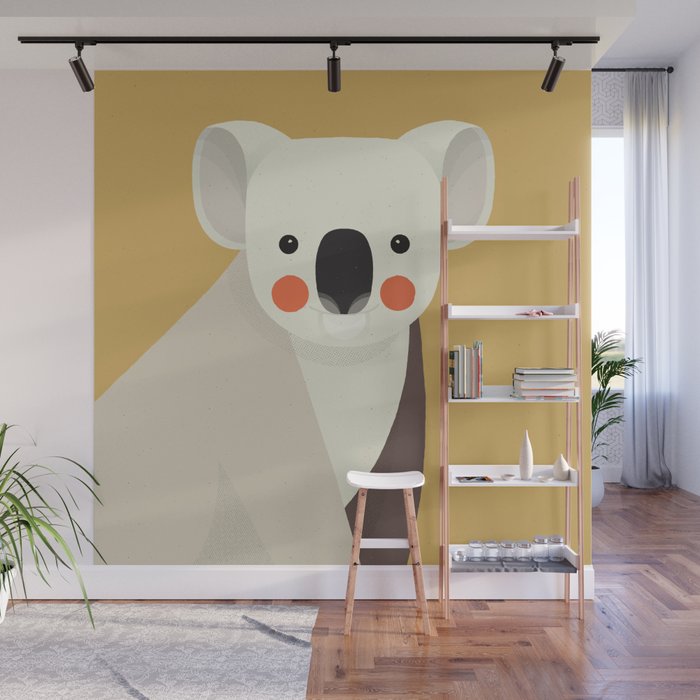 Koala, Animal Portrait Wall Mural Gallery Image 1