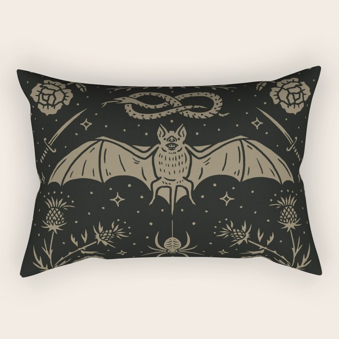 Cemetery Nights Rectangular Pillow Gallery Image 2