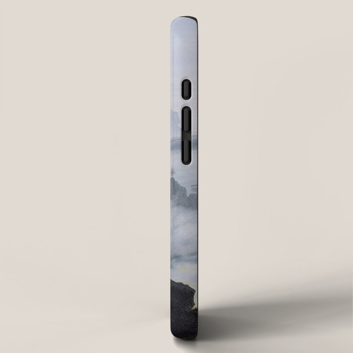 The wanderer above the sea of fog by Caspar David Friedrich iPhone Case Gallery Image 2