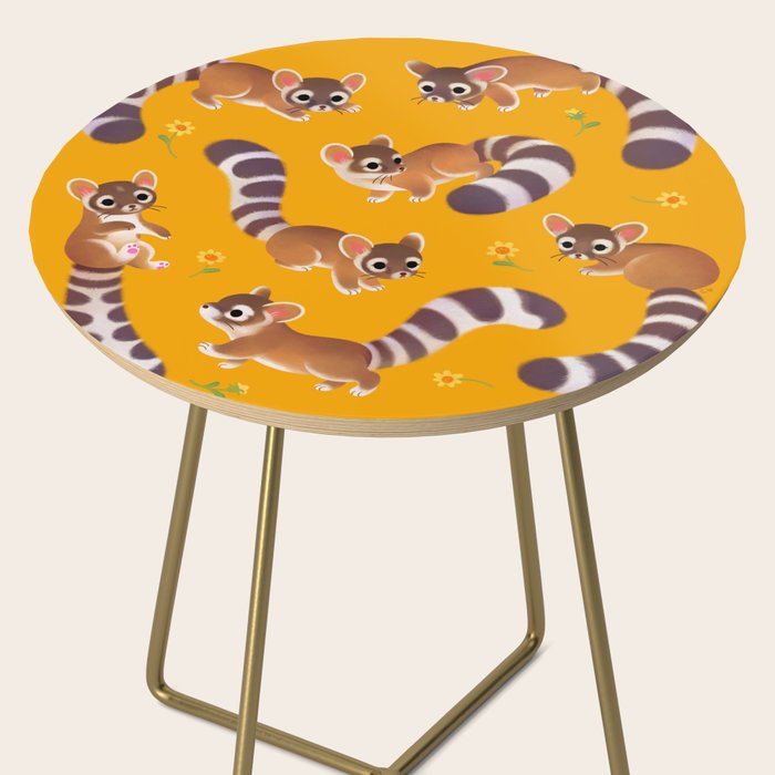 Ringtail - yellow Side Table Gallery Image 2
