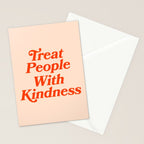 Treat People with Kindness Stationery Card Gallery Image 2