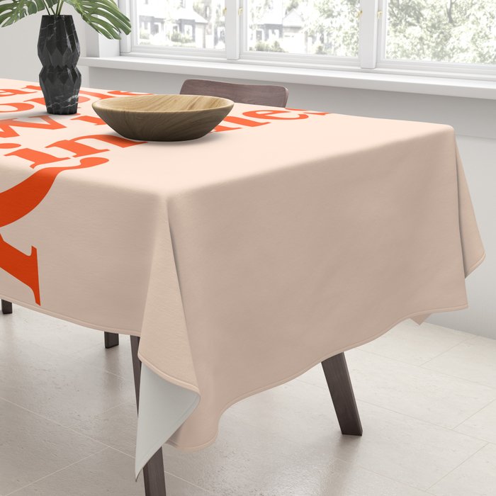 Treat People with Kindness Tablecloth Gallery Image 3