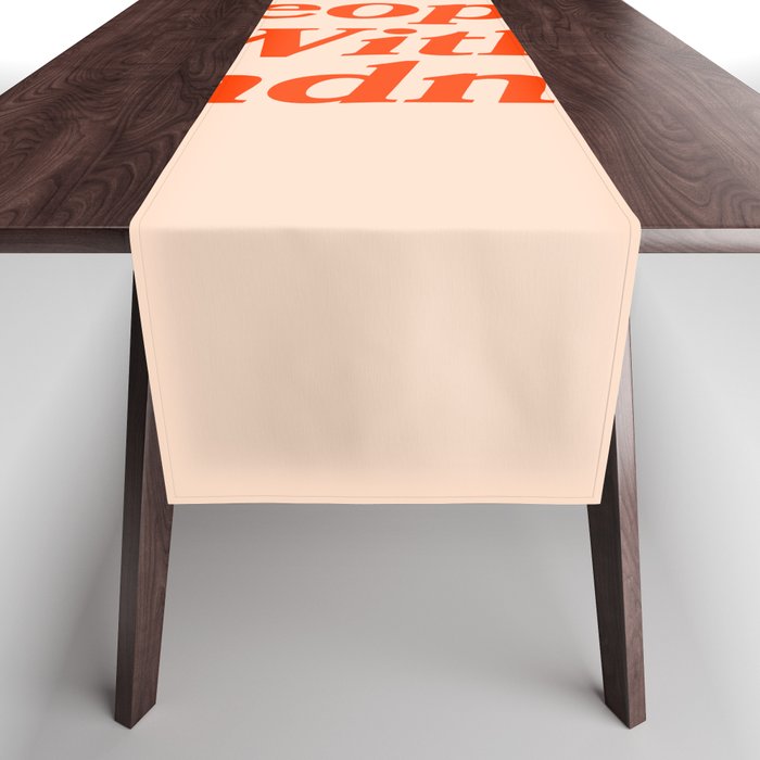 Treat People with Kindness Table Runner Gallery Image 1