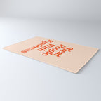 Treat People with Kindness Rug Gallery Image 3