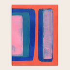 Double Blue Pink Colourfield  Notebook Gallery Image 4