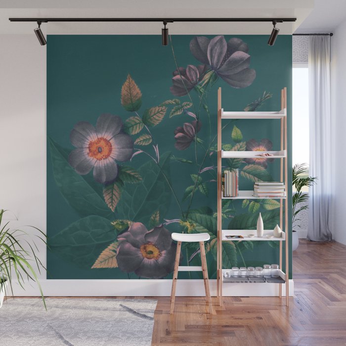 Night Garden 5 Wall Mural Gallery Image 1