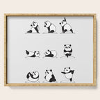 Panda Yoga Serving Tray Gallery Image 1