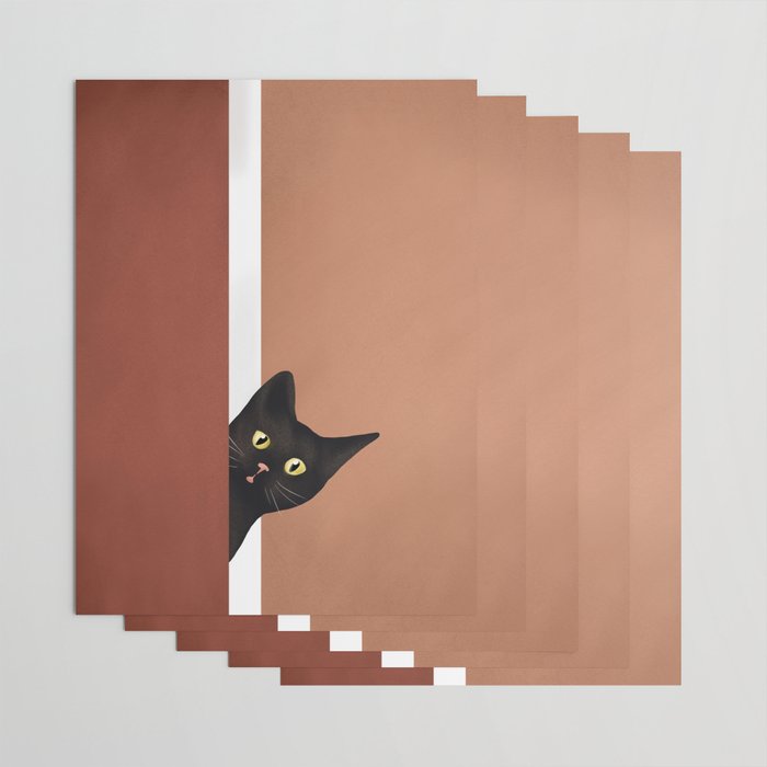 Peeking In Wrapping Paper Gallery Image 3