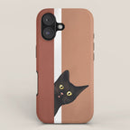 Peeking In iPhone Case Gallery Image 1