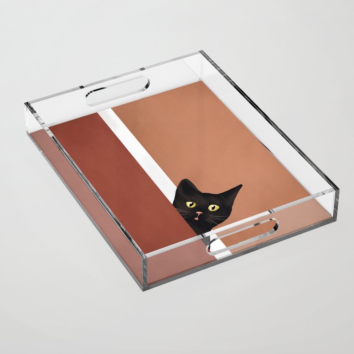 Peeking In Acrylic Tray Gallery Image 1