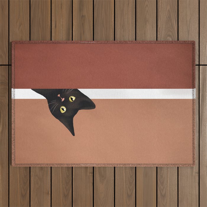 Peeking In Outdoor Rug Gallery Image 1