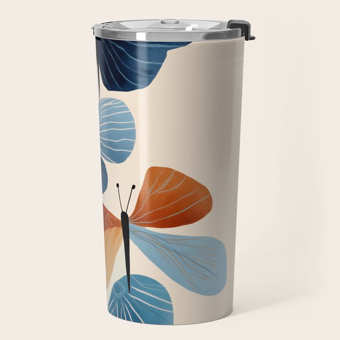 Butterfly in Bloom Travel Mug Gallery Image 2