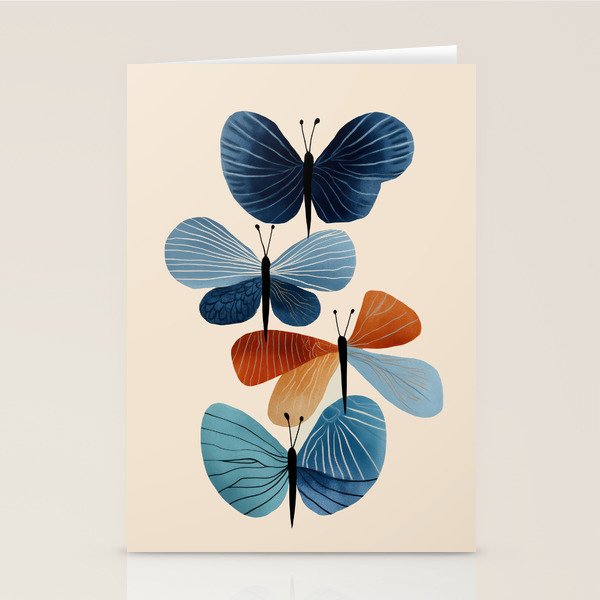 Butterfly in Bloom Stationery Card Gallery Image 2