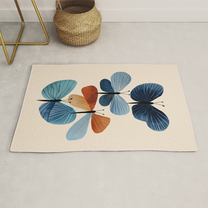 Butterfly in Bloom Rug Gallery Image 1