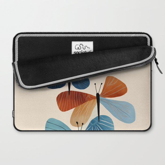 Butterfly in Bloom Laptop Sleeve Gallery Image 2