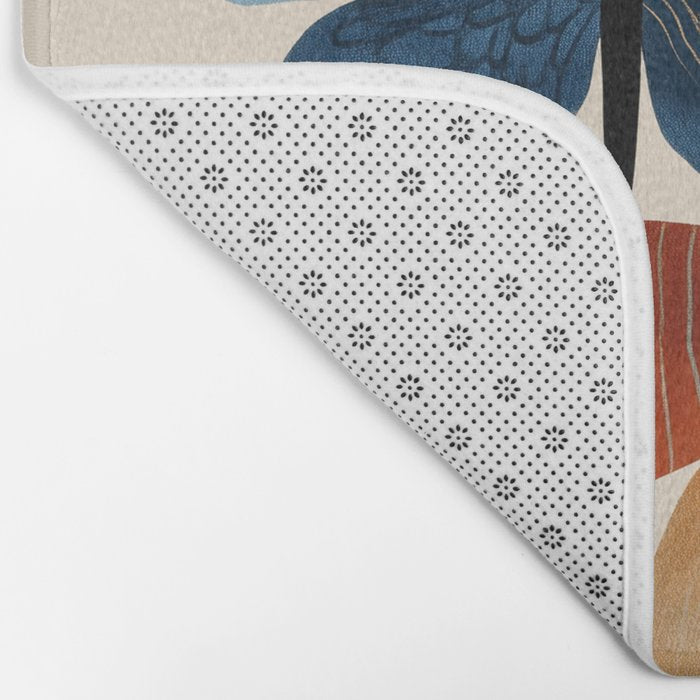 Butterfly in Bloom Bath Mat Gallery Image 2