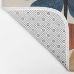 Butterfly in Bloom Bath Mat Gallery Image 2