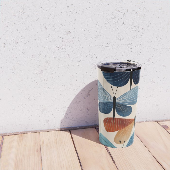 Butterfly in Bloom Travel Mug Gallery Image 4