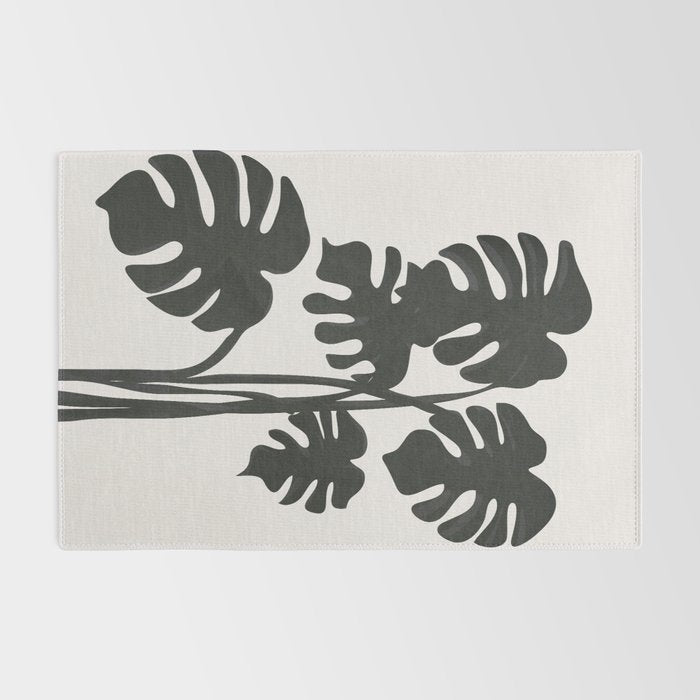 Monstera Line Rug Gallery Image 2