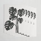 Monstera Line Wrapping Paper Gallery Image 3