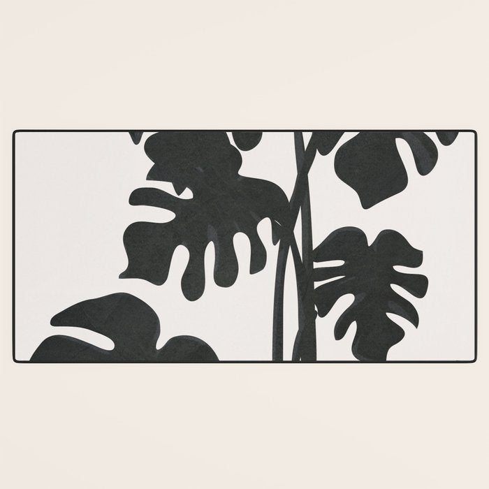 Monstera Line Desk Mat Gallery Image 3