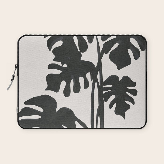 Monstera Line Laptop Sleeve Gallery Image 1