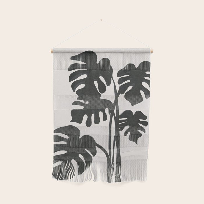 Monstera Line Wall Hanging Gallery Image 1