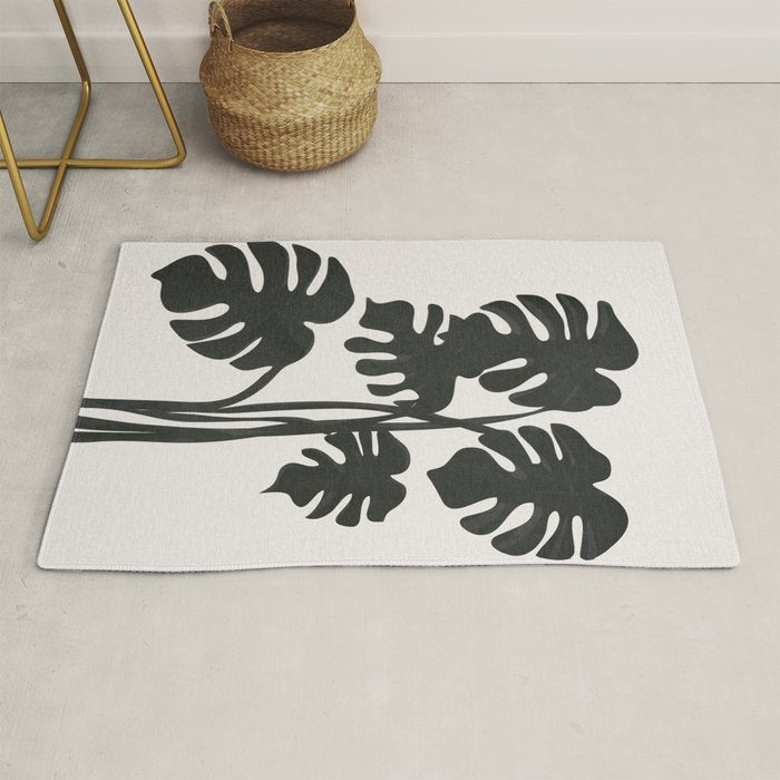 Monstera Line Rug Gallery Image 1
