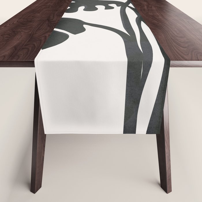 Monstera Line Table Runner Gallery Image 1