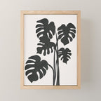 Monstera Line Mini Art Print Gallery Image 1