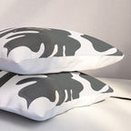 Monstera Line Pillow Sham Gallery Image 3