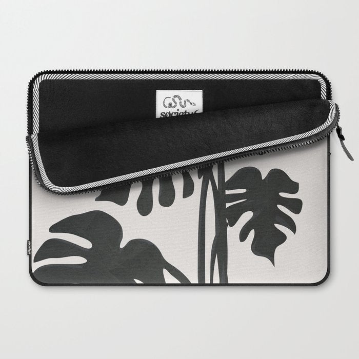 Monstera Line Laptop Sleeve Gallery Image 2