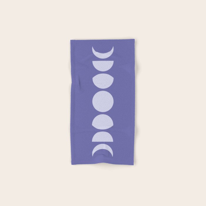 Minimal Moon Phases XII Bath Towel Gallery Image 1