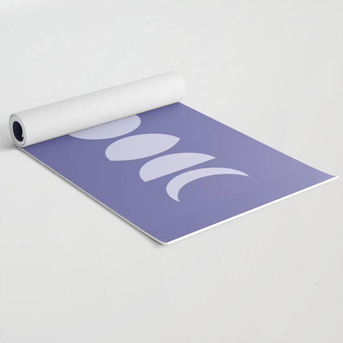Minimal Moon Phases XII Yoga Mat Gallery Image 2