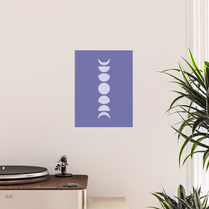 Minimal Moon Phases XII Poster Gallery Image 2