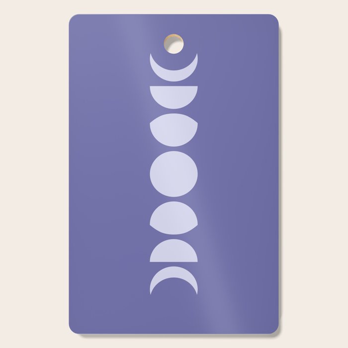 Minimal Moon Phases XII Cutting Board Gallery Image 1