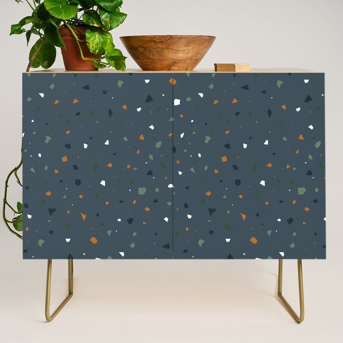 Dark Terazzo Credenza Gallery Image 1