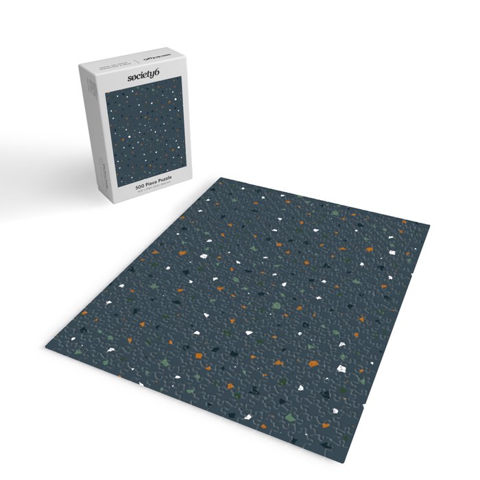 Dark Terazzo Jigsaw Puzzle Gallery Image 2