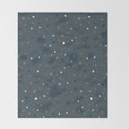Dark Terazzo Throw Blanket Gallery Image 2