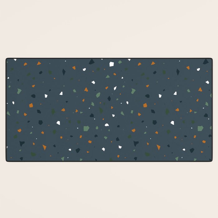 Dark Terazzo Desk Mat Gallery Image 3
